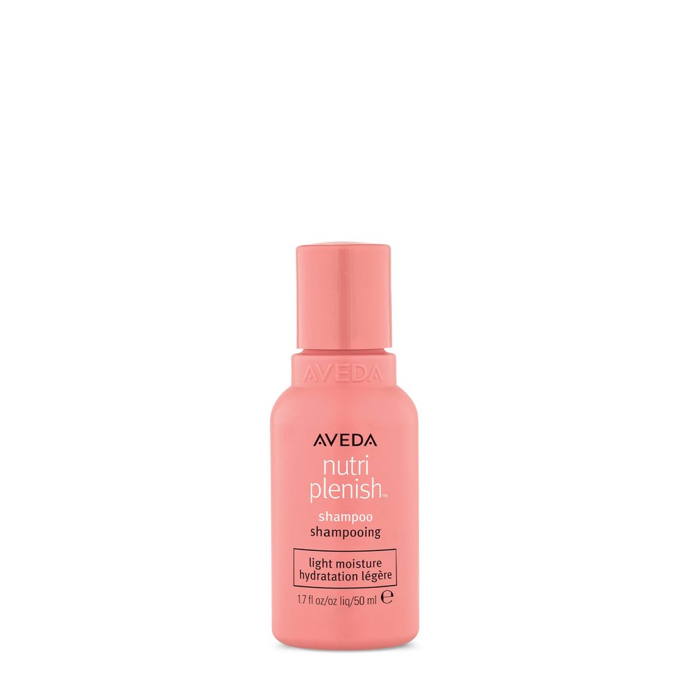 Aveda Nutriplenish Shampoo Light Moisture | Superfood Shampoo for Dry Hair | Organic Pomegranate Oil, Coconut Oil, Mango Butter | 94% Naturally Derived*, 1.7 Fl Oz