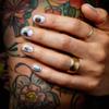Reina Rebelde Miracle 75 Nail Art Stickers - 5 Designs/Nails Milagros/Easy to Apply & Remove/Milagro Symbols/Rose, Heart, Cross, Butterfly, Skull Designs view 3