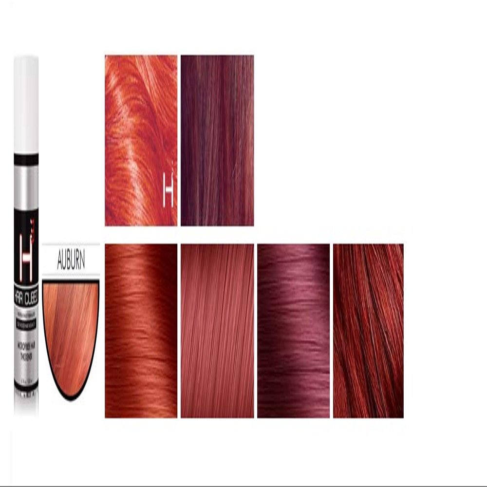 HairCubed Hair Micro Fibers for Thinning Hair - 100% Undetectable & Natural, USA Patented Formula 30 Second Transformation. (Auburn)