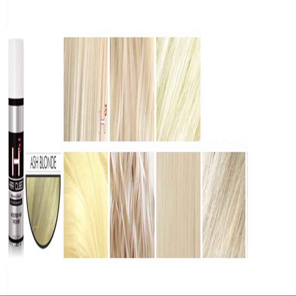 HairCubed  Hair Micro Fibers for Thinning Hair - 100% Undetectable & Natural, USA Patented Formula  30 second transformation. (Ash Blonde)