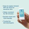 Blue Lizard Spf#50+ Sensitive Stick Australian Sunscreen 0.5 Ounce (Pack of 3) view 3