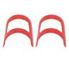 2pcs beard shaping template Beard Shaping Tool Plastic Styling Template Multifunctional Portable Male Styling Modeling tool shaper view 1