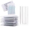 TC 100pcs Tattoo Piercing Needle with Body Ear Navel Nipple For piercing Supplies (12G) view 1