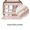 BAGSMART Large Toiletry Bag Travel Bag with Hanging Hook, Water-resistant Makeup Cosmetic Bag Travel Organizer for Accessories, Shampoo, Full Sized Container, Toiletries view 4