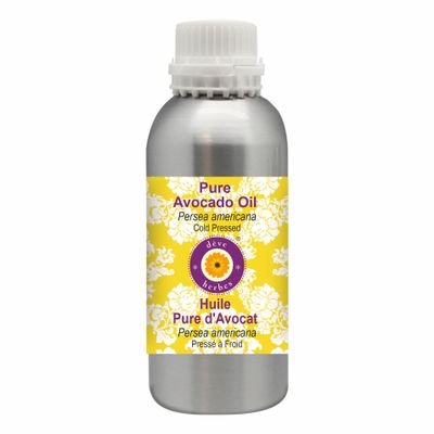dve herbes Pure Avocado Oil (Persea Americana) Cold Pressed 300ml (10 oz)