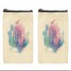 ThisWear Scorpio Zodiac Sign Constellation Makeup Bag Set Canvas Personal Item Bag Set 2 Pack Makeup Bags view 1