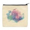 ThisWear Scorpio Zodiac Sign Constellation Makeup Bag Set Canvas Personal Item Bag Set 2 Pack Makeup Bags view 4