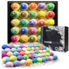 Natural Bath Bombs Gift Set for Women and Men. 50 Essential Oil Bath Bombs with Organic & Moisturizing Pure Goodness. view 1