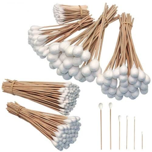 325 PC Industrial Large Cotton Swab Set Tips Assortment Detailing Cleaning Q Gun