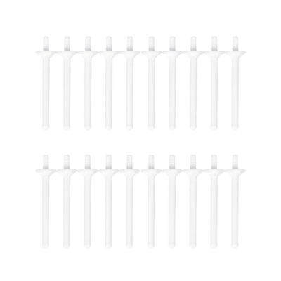 20Pcs Nose Wax Sticks Plastic Wax Rod Wand Nose Waxing Strips Nostril Cleaning Removal Disposable for Men and Women