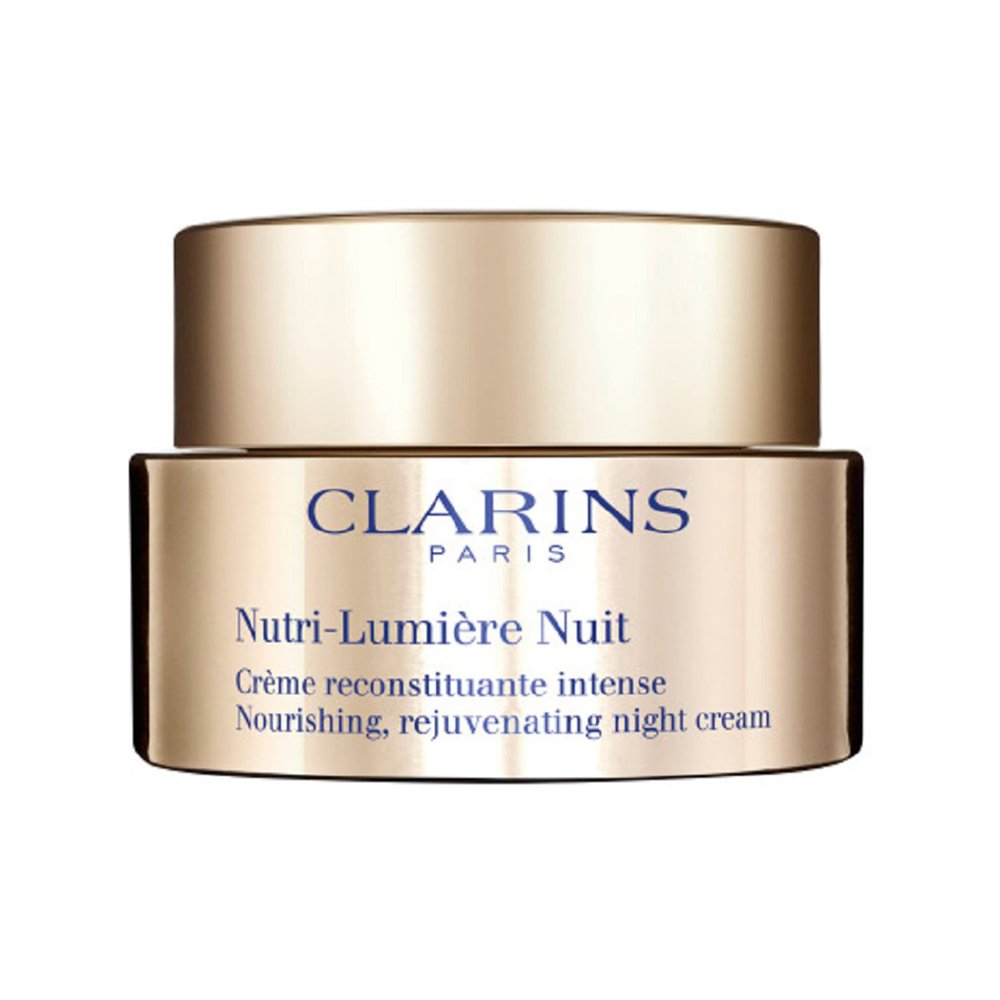 Clarins Nutri-Lumire Night Cream | Anti-Aging Moisturizer | Nourishes and Restores Vitality To Mature Skin | Visibly Lifts and Smoothes Skin | Minimizes Appearance Of Deep Wrinkles and Age Spots