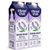 Cleancult Liquid Hand Soap Refills - Moisturizes Dry & Sensitive Skin - Made with Aloe Vera & Lavender Essential Oils - Wild Lavender - Eco Friendly - Paper-Based Packaging - 32 oz/2 Pack view 1
