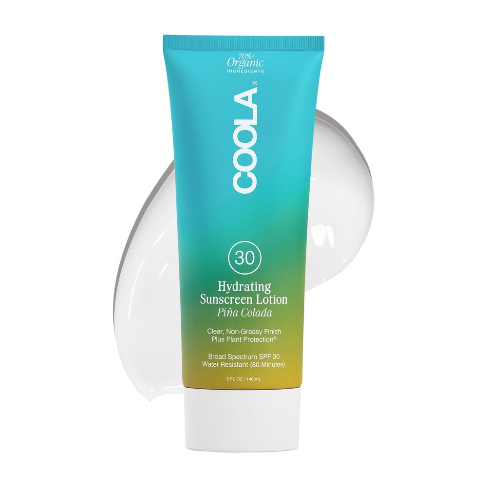 COOLA Organic Sunscreen SPF 30 Sunblock Body Lotion, Dermatologist Tested Skin Care for Daily Protection, Vegan and Gluten Free, Pia Colada, 5 Fl Oz
