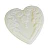 3 Pc Lg Heart shaped Honeysuckle Scented Soap Set - Shea Butter Goat Milk Soap view 1