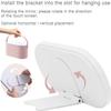 Travel Makeup Bag Organizer with LED Light Mirror, Makeup Organizer/Train Case Portable Cosmetic/Jewelry Organizer for Women view 4
