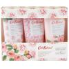 Cath Kidston Beauty Freston Cassis and Rose Hand Cream Trio Gift Box Travel Size, 3 x 30 ml view 1