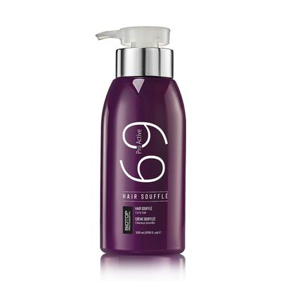 Biotop Professional Pro-Active Hair Souffl - Curl Enhancing Leave In Styling Cream for Flexible & Frizz-Free Curls - Made with Almond Oil, Coconut Oil & Avocado Oil - Cruelty-Free Hair Care (11.15oz)