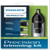 Norelco Philips Nose Trimmer 5000, for Nose, Ears, Eyebrows, Black and Silver, NT5600/42 view 2