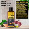 Irem Onion & Black Seed Hair Oil For Hair Growth With Green Tea Oil Promotes Hair Growth Control Hair Fall & Dandruff 250ml view 3