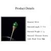 TOP SEWING Sterling 925 Hair Pins Handmade Silver Green Jade Hair Sticks with Gift Box view 3