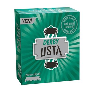 Derby USTA Single Edge half Shaving Blades For Straight Razors Barber Salon