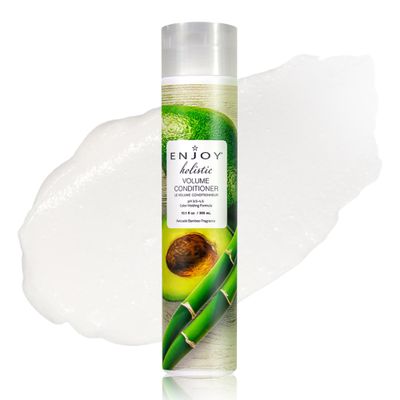 Enjoy Hair Care Volume Conditioner - Moisturizing for Damaged & Curly Hair, 10 Fl Oz