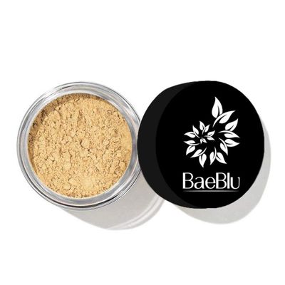 BaeBlu Flawless Filter Yellow Banana Loose Setting Powder - Talc Free Translucent Baking Finishing Makeup For Oily, Dry, Normal Skin