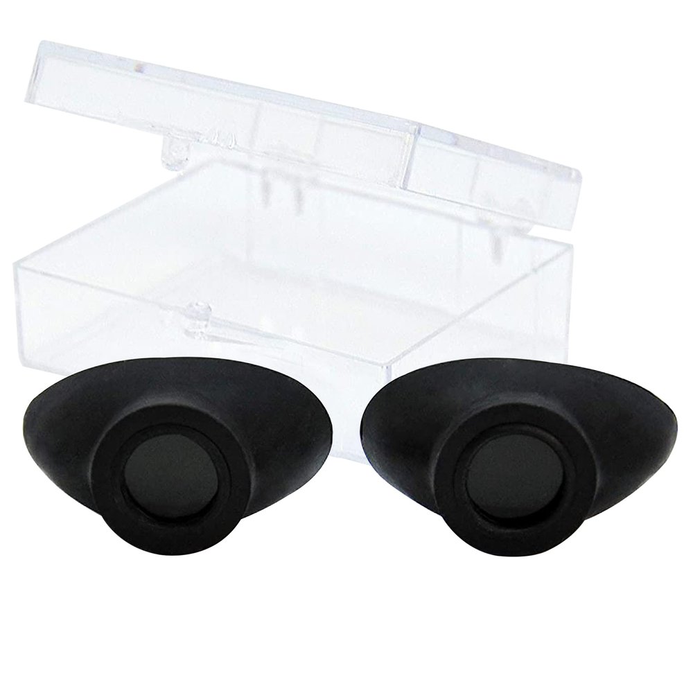 Super Sunnies Slim Flex UV Eye Protection FDA Compliant Eyeshields, Tanning Bed Goggles, Red Light Therapy Glasses - Black