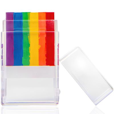 Pride Rainbow Make Up Stick - .27 Oz. (1 Count) - Vibrant LGBTQ Accessory for Pride Events & Festivals