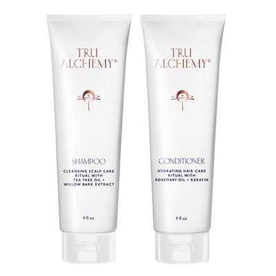 Tru Alchemy Shampoo & Conditioner - Best Shampoo and Conditioner for Dry Damaged Hair - Speed Up Hair Growth and Boost Volume, 9 fl oz.