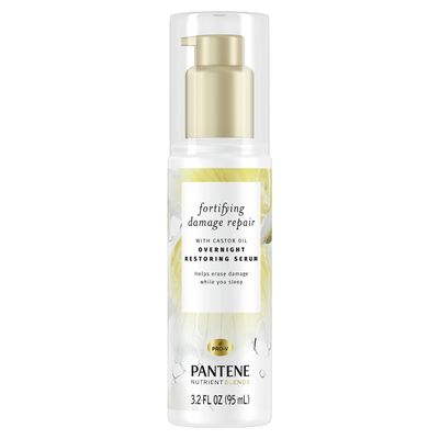 Pantene Fortifying Damage Repair Overnight Serum, Sulfate Free, Nutrient Blends, 3.2 fl oz