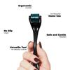 ROSELYNBOUTIQUE Derma Roller for Hair Beard Facial Skin Face Body Scalp 540 Titanium Microneedle for Men Women 0.25mm Cosmetic Beauty Instrument view 2