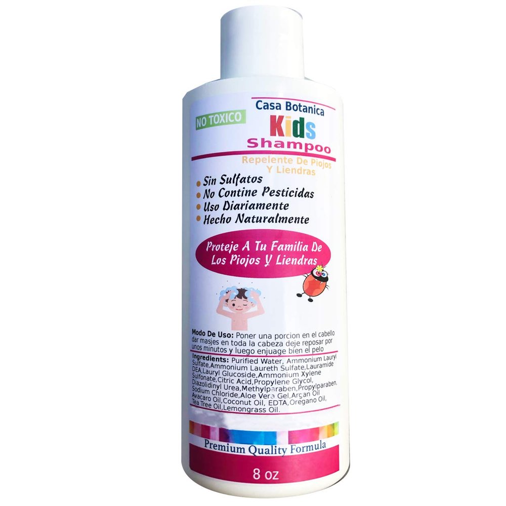 Shampoo 8oz MATA PIOJOS Y LIENDRAS