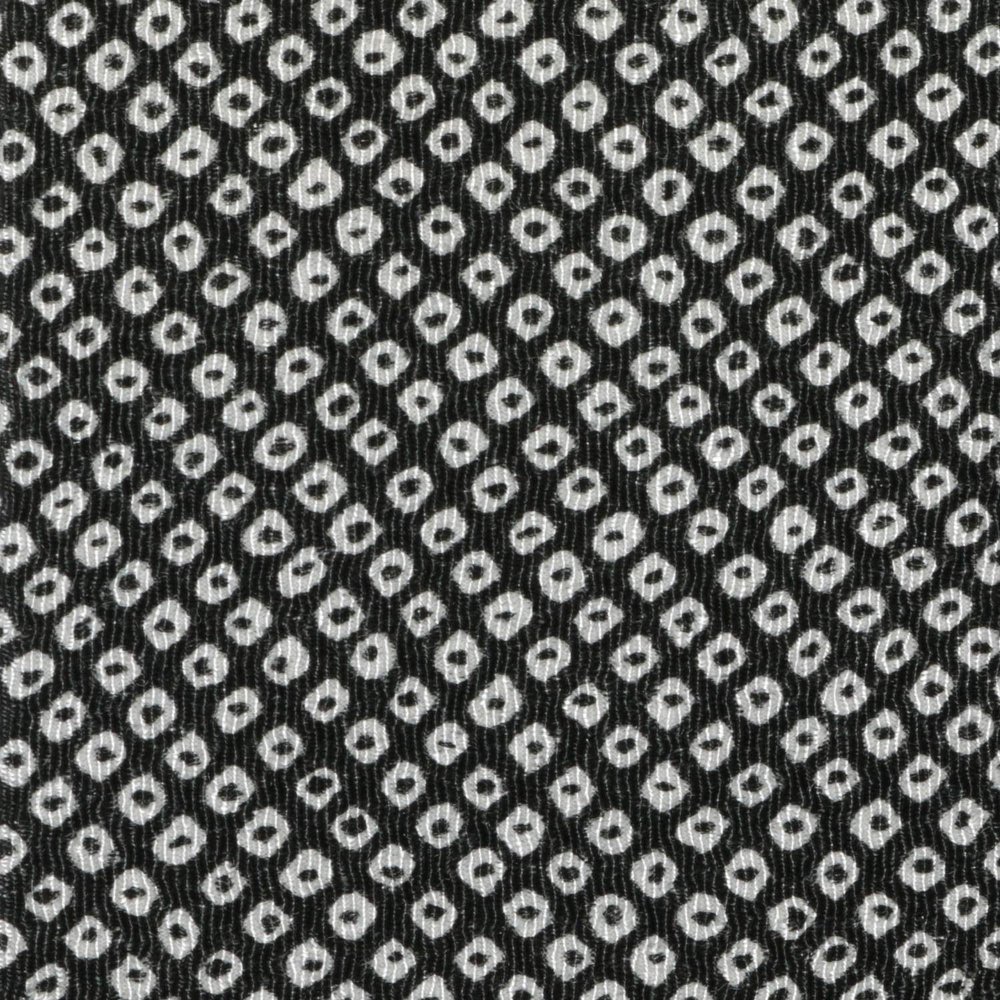 NBK Jirimen Yuzen Piercing Piercing, Black, Width Approx. 27.6 x 32.8 ft (70 x 10 m) Cut Y020-17-10M