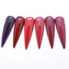 Extravaganza Red Acrylic Collection 6jars 7grms each view 2