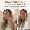 VITAMINS hair cosmetics Keratin Purple Shampoo for Blondes - Blue Shampoo - Hair Toner for Bleached Hair - Tones Brassiness & Repairs Blonde, Silver, Grey, White & Ash Gray Locks view 2