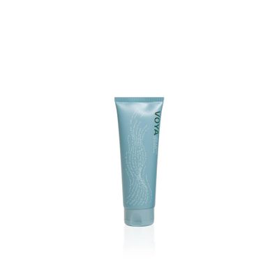 VOYA Love A Scrub Facial Scrub, Organic, Facial Exfoliator, Vegan, with Almond Oil and Seaweed, Natural Bamboo Spheres. 125ml