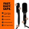 Tame The Wild Pro Beard Grooming Kit for Men - Heated Straightener with 12 Temp Settings, Heat Protector Spray, Soap, Balm, Comb & Travel Case - Gift Set view 3