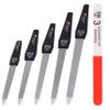 3 Swords Germany - Brand Quality Sapphire Metal Nail File Set (5 pcs.) with 3-Way Nail Buffer (1 pc.), Manicure Pedicure Finger & Toe Nail Care - Made in Solingen Germany (671) view 1