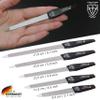 3 Swords Germany - Brand Quality Sapphire Metal Nail File Set (5 pcs.) with 3-Way Nail Buffer (1 pc.), Manicure Pedicure Finger & Toe Nail Care - Made in Solingen Germany (671) view 4