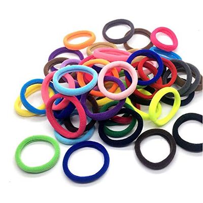 10Pcs Women Hair Band Ties Rope Ring Elastic Ponytail Holder