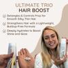 VITAMINS hair cosmetics Keratin Leave In Conditioner for Thin Hair - Lightweight Moisturizer & Hydrating Detangler Cream for Dry Damaged Hair - Frizz Control & Sulfate Free - 8.5 Fl Oz view 4