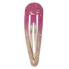 100Pcs Snap Hair Clips Candy Color Glossy 2 Inches No Slip Metal view 2