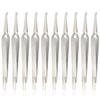 AAProTools 10 PCS Orthodontic Bracket Placer Self Holder Tweezers Reverse Action Tweezers (Long) view 1