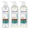 Dove Amplified Textures Shampoo, Conditioner, Leave-In Conditioner with Coconut Milk, Aloe, and Jojoba 3 Count for Coils, Curls and Waves and Moisture Amplifying Hair Care Blend 11.5 oz view 1