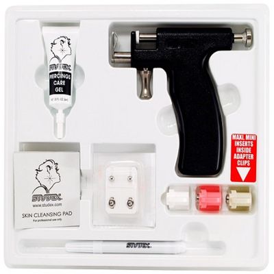 Beauty Made Easy NEW Universal Ear Piercing Kit with 24 Pairs birthstones ear piercing gun kit stud