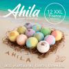 Ahila power of healing 12 XXL Bubbly Organic Bath Bombs Gift Set for Women Men and Kids Designed in Canada Long Lasting Floaters Relaxing Aromatherapy Rich in Pure Essential Oils Healing Properties view 2