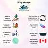 Ahila power of healing 12 XXL Bubbly Organic Bath Bombs Gift Set for Women Men and Kids Designed in Canada Long Lasting Floaters Relaxing Aromatherapy Rich in Pure Essential Oils Healing Properties view 3