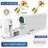 2Pcs Ear Piercing Kit Automatic And Painless Ear Nail Gun Disposable Aseptic Household Ear Piercing Gun Portable Ear Piercing Gun Group Ear Piercing Tools (4mm, Golden) view 3