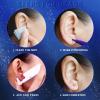 2Pcs Ear Piercing Kit Automatic And Painless Ear Nail Gun Disposable Aseptic Household Ear Piercing Gun Portable Ear Piercing Gun Group Ear Piercing Tools (4mm, Golden) view 4